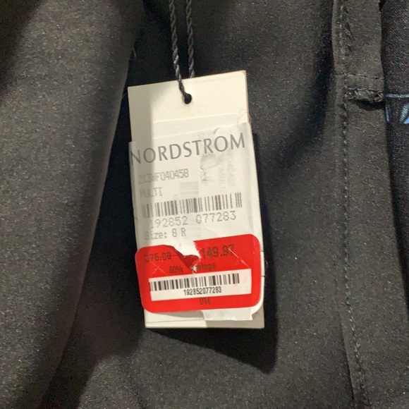 Milly Silk Keyhole & Tie Turtle Neck Blouse - Picture 10 of 10